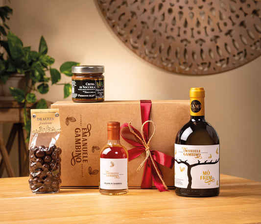 Box Goloso delle Langhe – Grappa & Moscato con dolci tipici -1